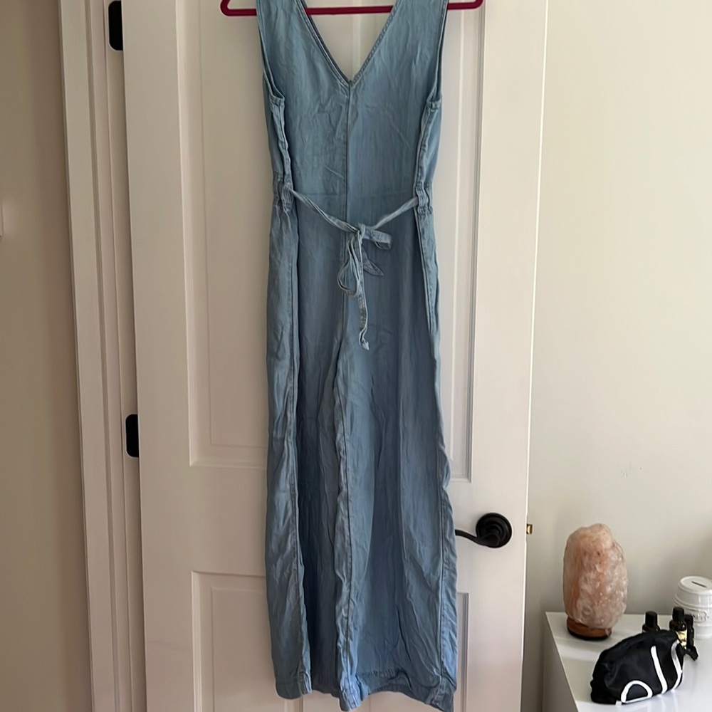 Denim romper